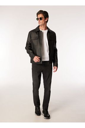 کاپشن مشکی مردانه رگولار Fabrika - کد 869639722