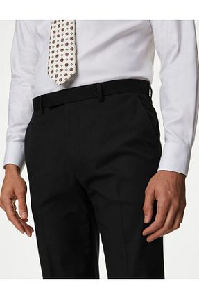 شلوار مشکی مردانه پلی استر Marks & Spencer - کد 814766185