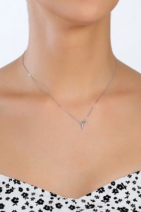 گردنبند نقره سفید زنانه 925 عیار SARIASLAN - کد 48682167