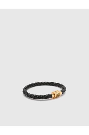 دستبند استیل (فولاد) مشکی مردانه استیل (فولاد) İlvi - کد 869644523