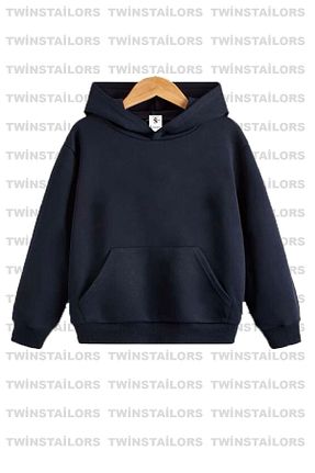 سوئیشرت سرمه ای بچه گانه ساده twins tailors - کد 869950189