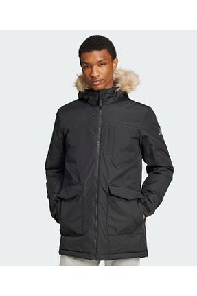 کت اسپرت مشکی مردانه اورسایز adidas - کد 828499436