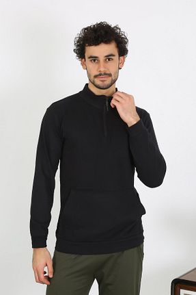 ست لباس راحتی مشکی مردانه ساده Akbeniz - کد 804173056