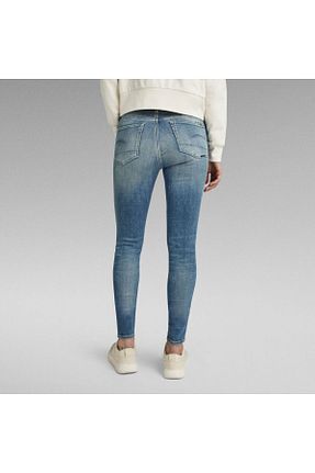 شلوار جین آبی زنانه پاچه تنگ G-STAR RAW - کد 827058186