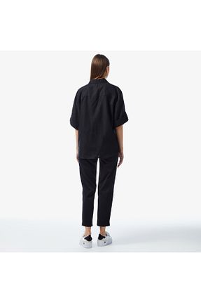 شلوار مشکی زنانه پارچه Lacoste - کد 838637820