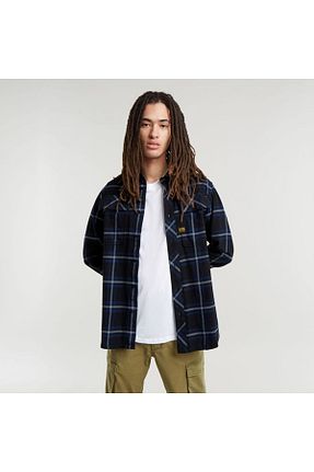 پیراهن سرمه ای زنانه اورسایز G-STAR RAW - کد 864688193