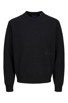 پلیور مشکی مردانه Saç Örgü Jack & Jones - کد 869659340