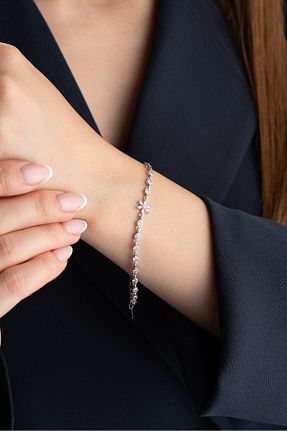 دستبند نقره زنانه 925 عیار Silvano Jewelry - کد 854119082