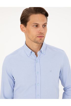 پیراهن متالیک مردانه اسلیم فیت Pierre Cardin - کد 869680106
