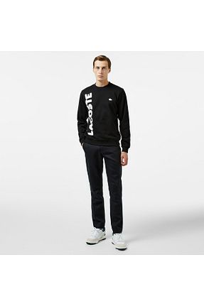 شلوار مشکی مردانه پنبه ای Lacoste - کد 866660786