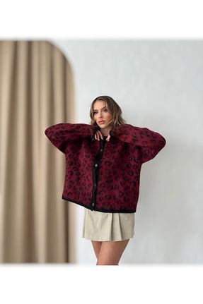 رویه زرشکی زنانه اکریلیک Genel Markalar - کد 869672309