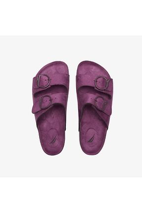 دمپائی بنفش زنانه چرم مصنوعی Nautica - کد 824419298