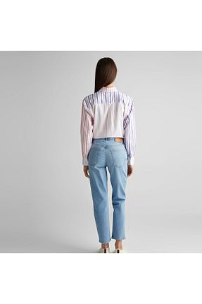 شلوار جین آبی زنانه رگولار Gant - کد 825452060