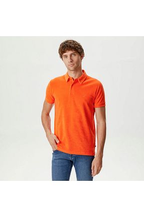 پولوشرت نارنجی مردانه پنبه پلی استر Nautica - کد 820106092