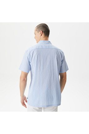 پیراهن آبی مردانه رگولار Nautica - کد 820050942