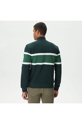 سوئیشرت سبز مردانه ساده Lacoste - کد 826063530