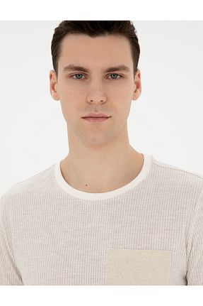 تیشرت طوسی مردانه رگولار Pierre Cardin - کد 869699802