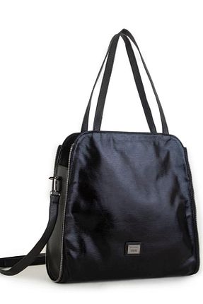 کیف دوشی مشکی زنانه چرم مصنوعی Nas Bag - کد 793843193