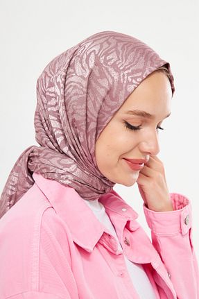 شال صورتی زنانه Scarf - کد 869709161