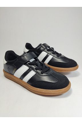 کفش اسنیکر مشکی بچه گانه بند دار VİVA SHOES - کد 848184409