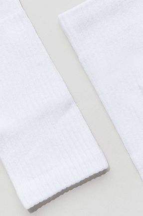 جوراب سفید زنانه پنبه ای MEM SOCKS - کد 869718590