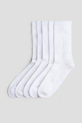 جوراب سفید زنانه پنبه ای MEM SOCKS - کد 869718590