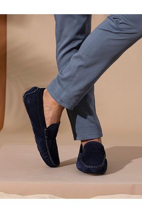 کفش لوفر سرمه ای مردانه پاشنه کوتاه (1 - 4 سانتی متر) Pierre Cardin - کد 839616303