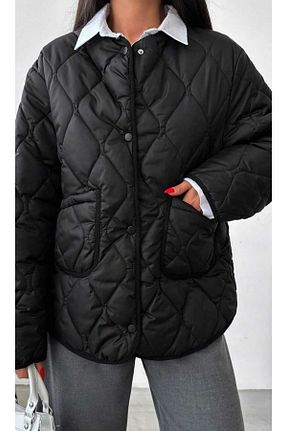 کاپشن مشکی زنانه گشاد VALUE FASHION - کد 869733217