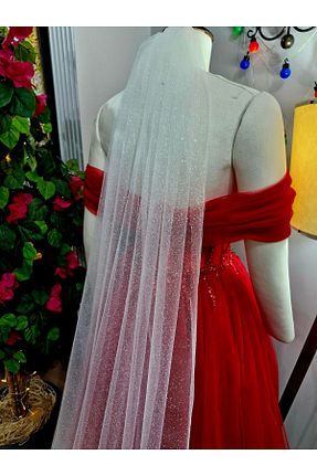 عقد و عروسی و حنابندان سفید AYFER MODA - کد 870098361