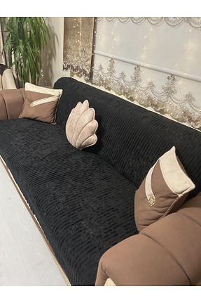 کاور مبل مشکی مخمل Tekstilsa - کد 867361091