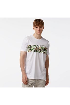 تیشرت سفید مردانه رگولار Nautica - کد 835859867