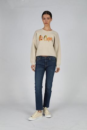 شلوار جین آبی زنانه پاچه تنگ Lee Cooper - کد 870278418