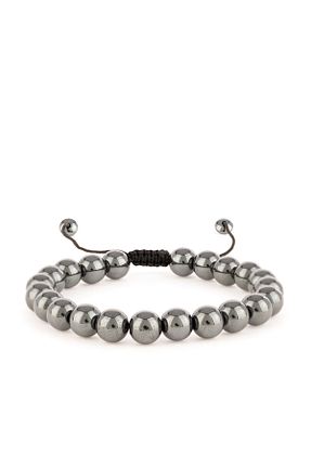 دستبند جواهر مشکی مردانه فلزی Pierre Cardin - کد 869810420