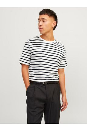 تیشرت سفید مردانه رگولار Jack & Jones - کد 840741680