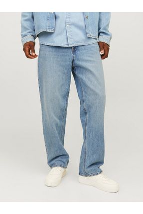 شلوار جین آبی مردانه پاچه لوله تفنگی Jack & Jones - کد 852671042