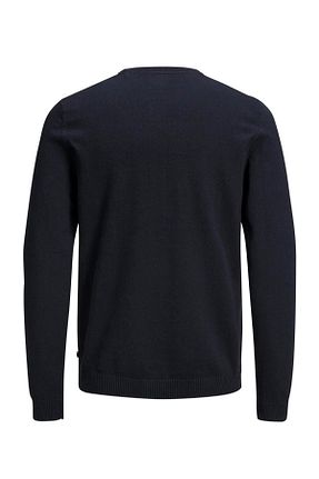 پلیور سرمه ای مردانه چاپی Jack & Jones - کد 3166060