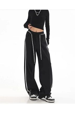 شلوار مشکی زنانه پنبه ای DEEFWEAR - کد 869040112