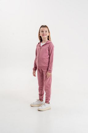 ست گرمکن صورتی بچه گانه پنبه پلی استر Mışıl Kids - کد 780597661