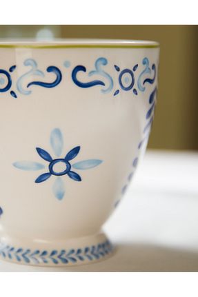 لیوان آب سفید استخوان چینی Madame Coco - کد 869177140