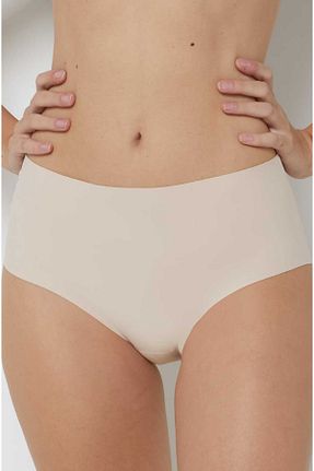 گن لاغری سایز بزرگ بژ زنانه MİSTİRİK - کد 869187002