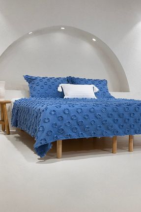 روتختی دونفره سرمه ای پنبه ای Koza Home - کد 754760951