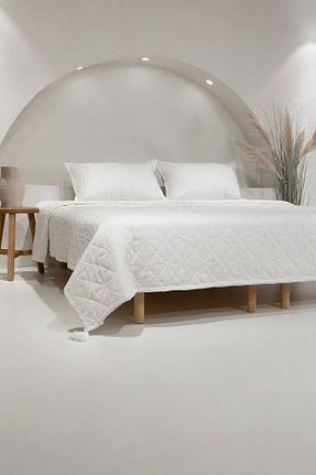روتختی دونفره بژ پنبه ای Koza Home - کد 754760986