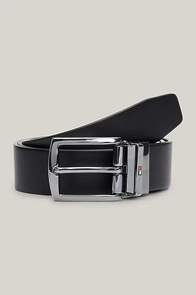 کمربند مشکی مردانه Tommy Hilfiger - کد 837972262