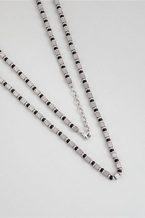 گردنبند استیل ( فولاد ) متالیک مردانه استیل ضد زنگ So Chic - کد 868534898