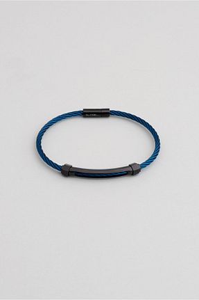 دستبند استیل (فولاد) مشکی مردانه استیل (فولاد) So Chic - کد 868534701