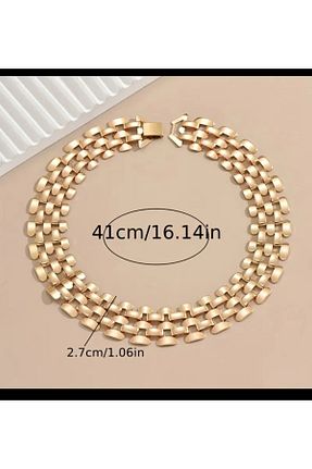 گردنبند جواهر صورتی زنانه فلزی Home - کد 868539800
