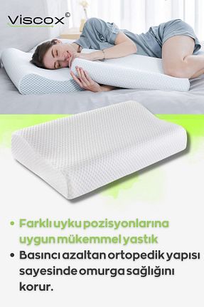 بالش سفید پنبه پلی استر Viscomina - کد 681124472