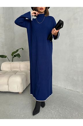 لباس سرمه ای زنانه تریکو kawoon - کد 869206983