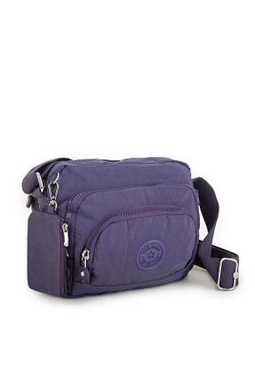 کیف پستچی بنفش زنانه پارچه ای Nas Bag - کد 684473809