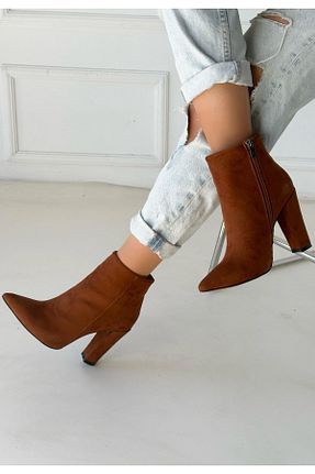 بوت / نیم بوت قهوه ای زنانه جیر THE MUGA - کد 868581910
